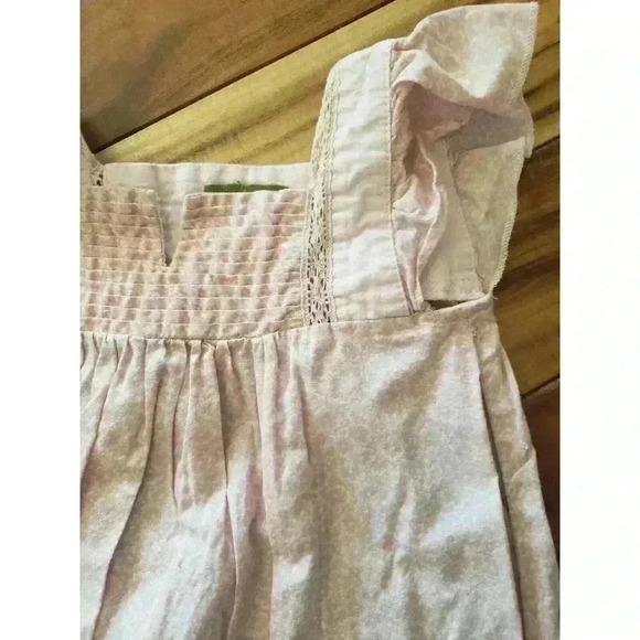 TROIZENFANTS girls SZ 18 m PINK pastel floral flutter dress Toddler - Picture 3 of 4